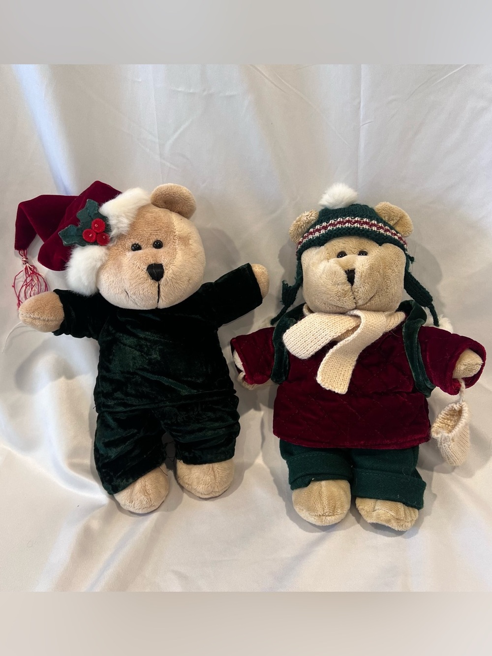 Starbucks Bearista Christmas Bears Set of 2 2004 36th & 2005 42nd Edition